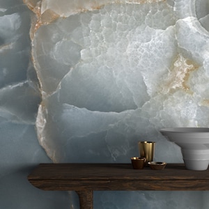 Grey Marble Wall Mural: Peel and Stick Removable Wallpaper