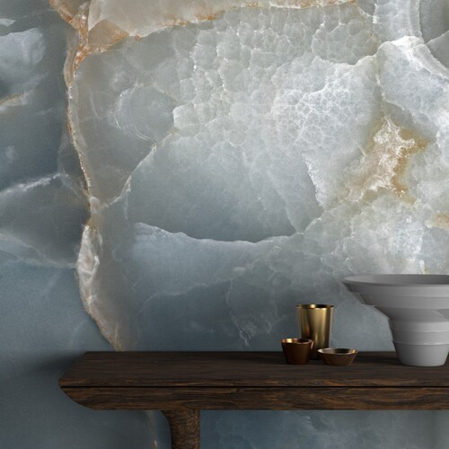 Shades of Grey Marble Wall Art Wall Mural Wallpaper Peel and Etsy