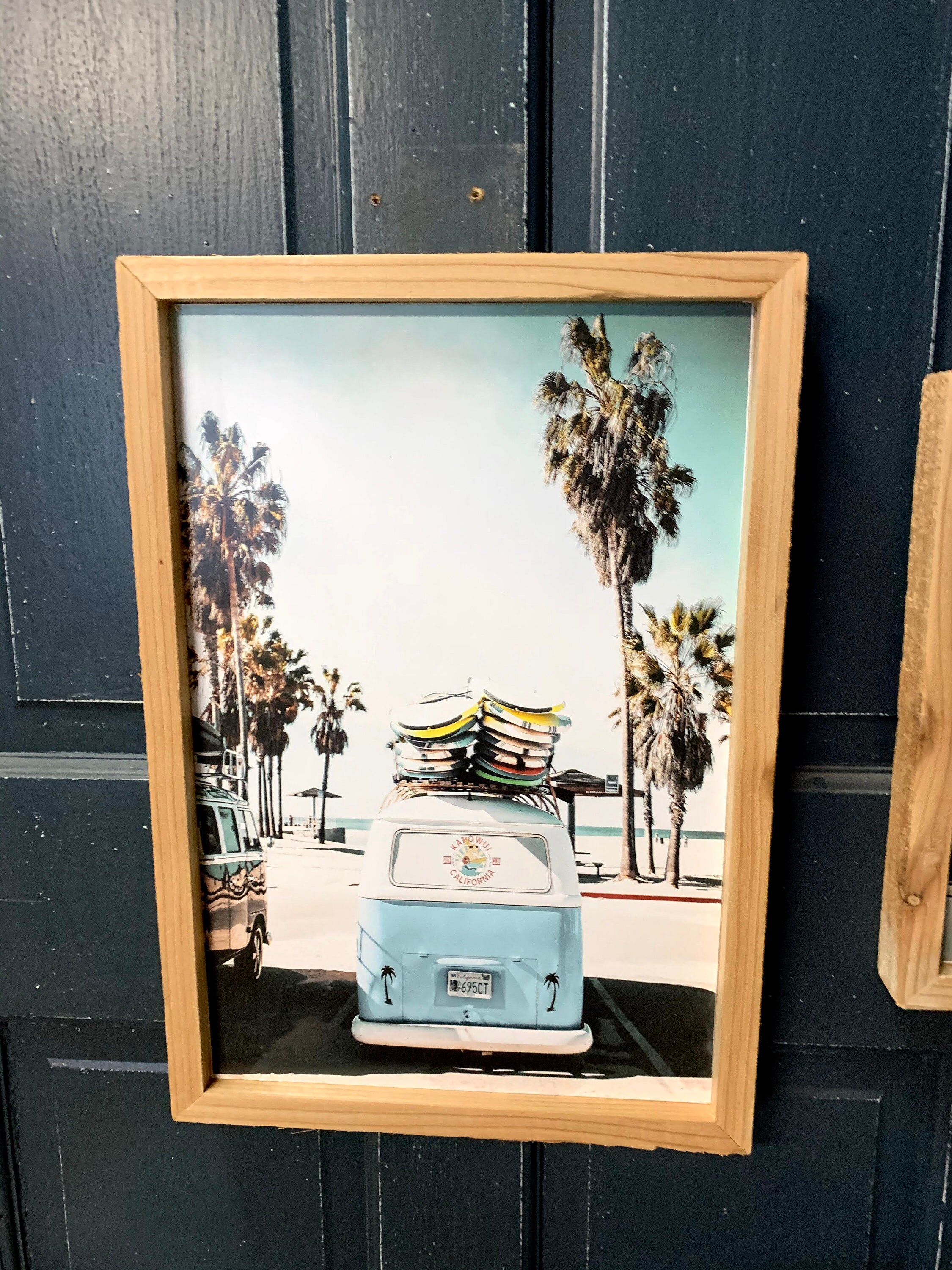 Travel Framed Print boho beach decor California wall art Etsy