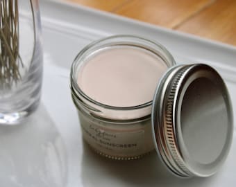 Organic Baby Mineral Sunscreen: Water Resistant, Marine Safe
