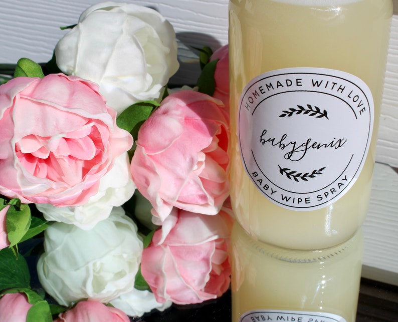 Organic Baby Wipe Spray Bundle Cloth Wipe Spray Allnatural Etsy