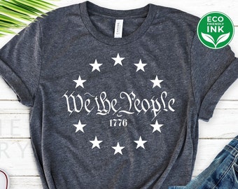 We The People Vintage USA Flag Patriotic Liberty Freedom Shirt / Sweatshirt / Long Sleeve / Hoodie / Kids