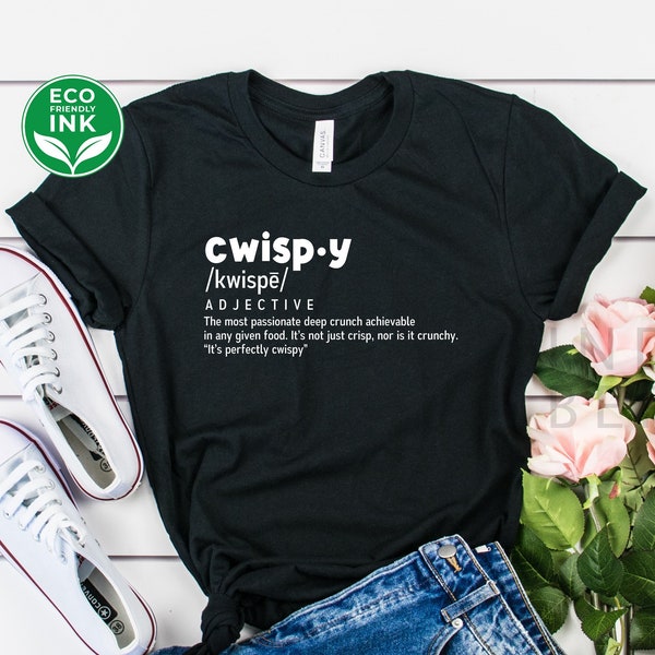 Cwispy - Food Lover Shirt Crispy Foodie - Koch Grill Grill Chef Shirt / Sweatshirt / Langarm / Hoodie / Kinder