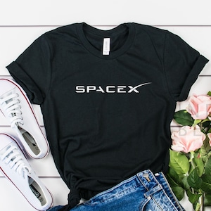 Spacex Shirt / Long Sleeve / Hoodie / Kids Shirt, Dragon Capsule Shirt, Line Art, Dragon Shirt, Falcon, Nasa, Astronaut, Spacex T-shirt