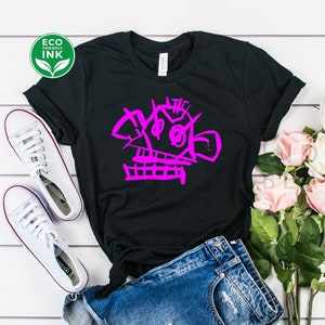 Jinx Monkey Graffiti Shirt, League of Legends Fan Shirt, Jinx's symbol, Arcane Shirt, Powder Netflix Sweatshirt / Long Sleeve / Hoodie