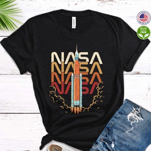 Nasa Artemis Rocket Shirt, Vintage Artemis Take Off, Return To Moon, One Mission Launch Shirt / T-shirt / Sweatshirt / Long Sleeve / Hoodie