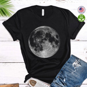 Full Moon Shirt, Vintage, Aesthetic, Boho, Halloween, Galaxy Outer Space Kids Shirt / T-shirt / Sweatshirt / Long Sleeve / Hoodie