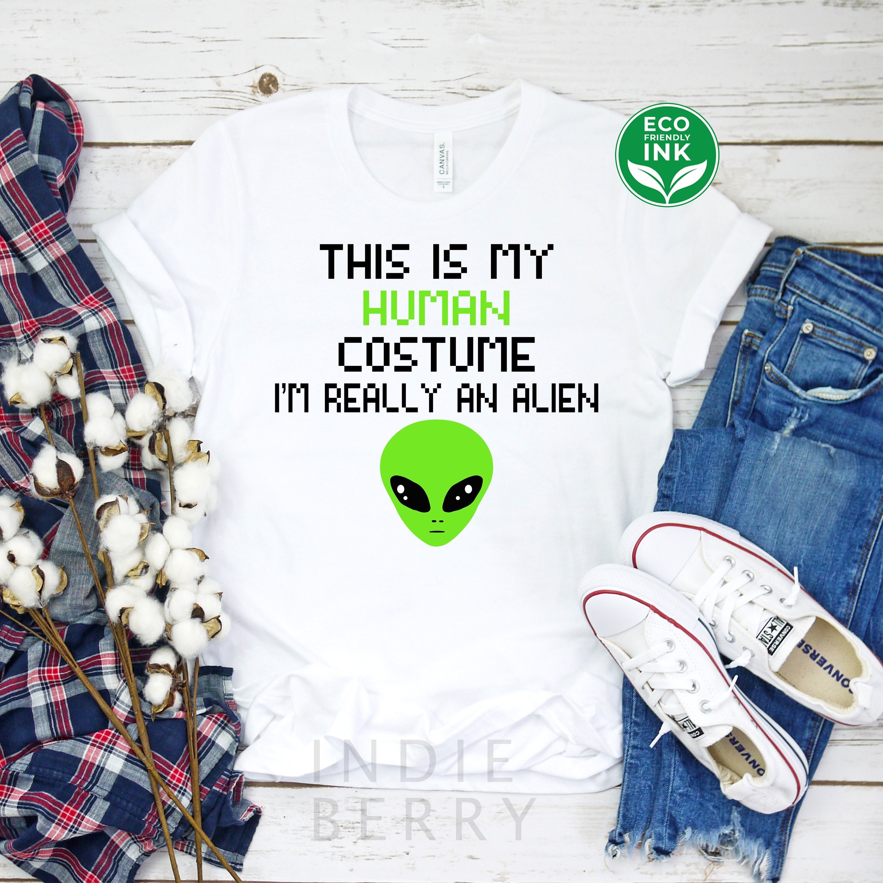 This Is My Human Costume I'm Really An Alien T-Shirt This Is My Human Costume I'm Really An Alien T-Shirt