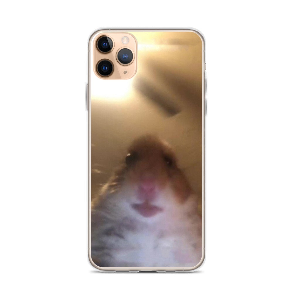 Hamster Meme iPhone Case, Videocall Hamster, Home Office, Home