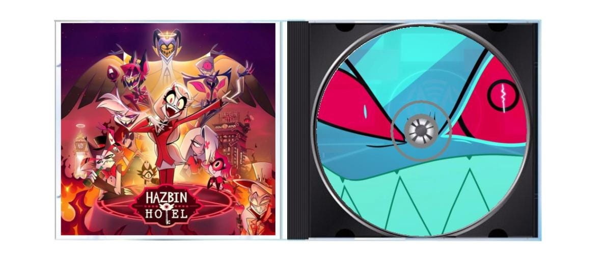 Hazbin Hotel | Season One Soundtrack CD | Free Shipping! - Etsy