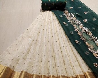 Half Saree Etsy