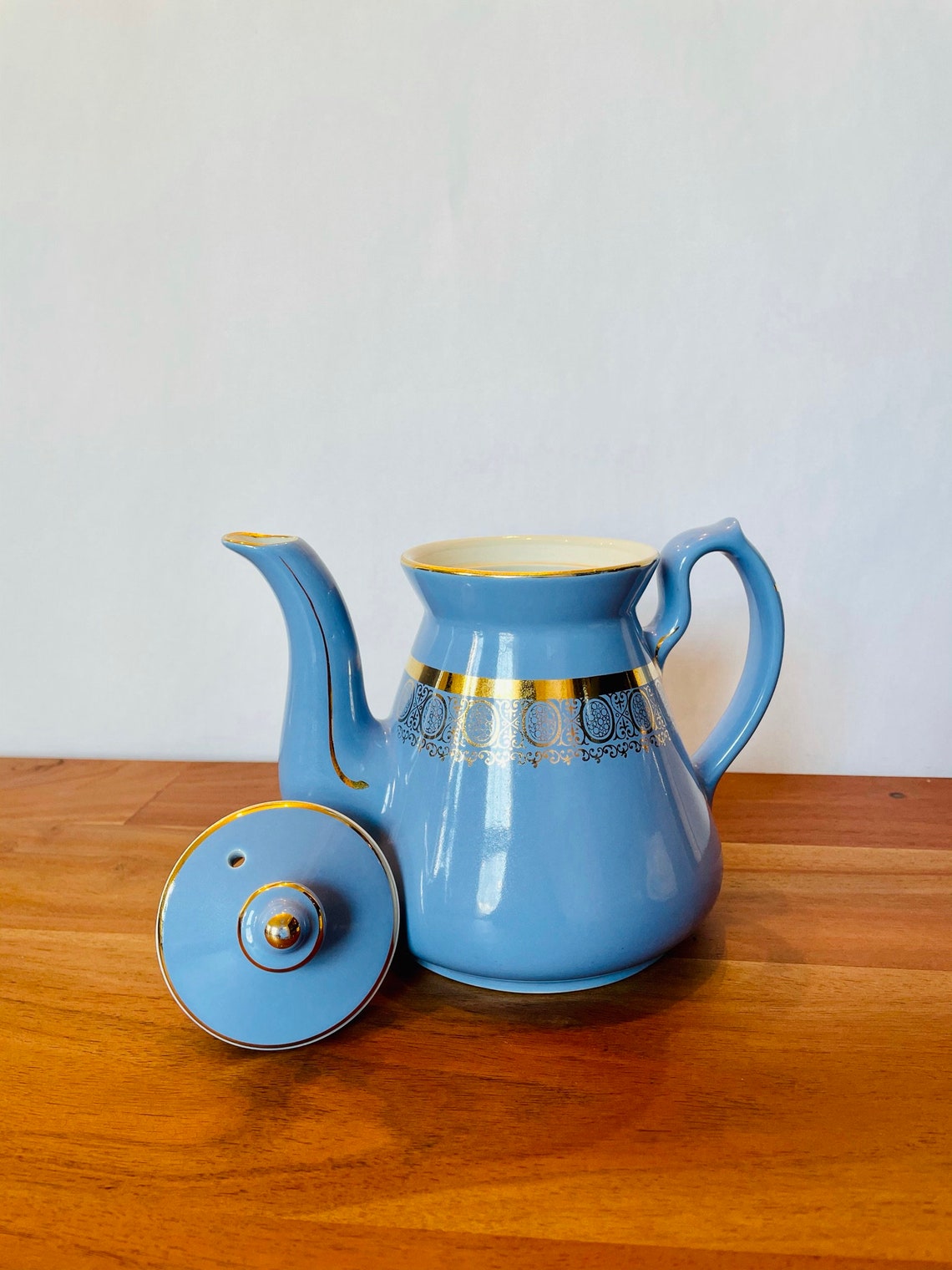 Hall Teapot 069x Made in the USA Mid Century Kitchen Etsy