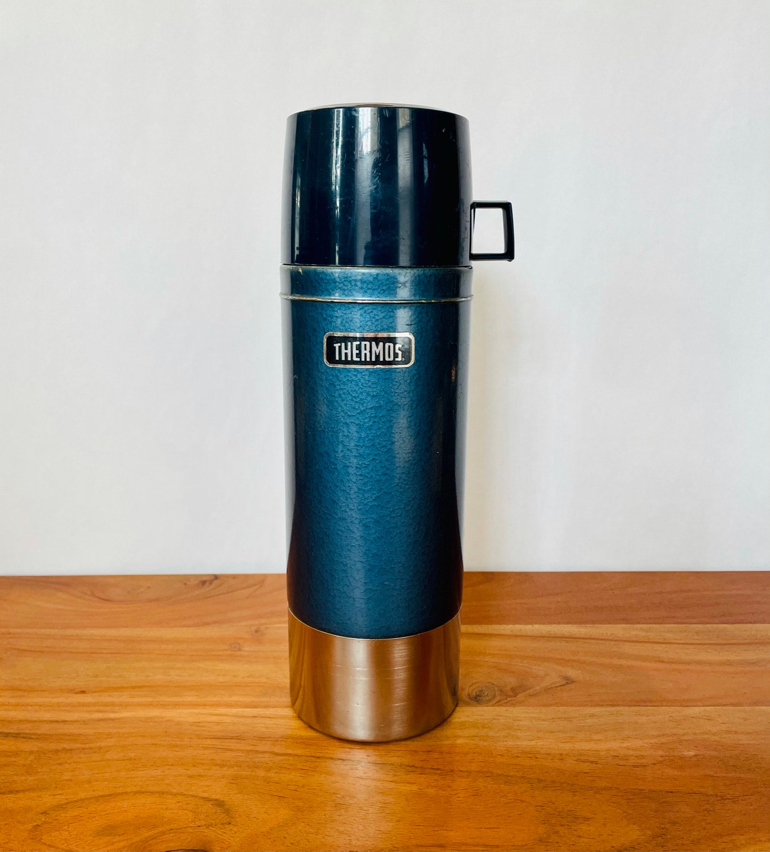 Vintage Thermos Vacuum Bottle Model No. 2480 1 Liter Etsy