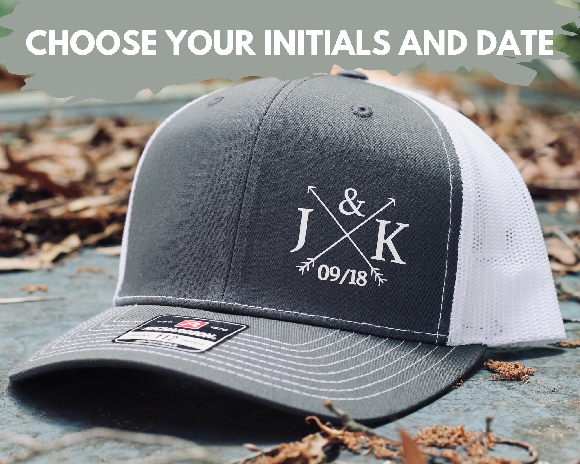 Custom Wedding Hats, groomsmen hats, anniversary hats