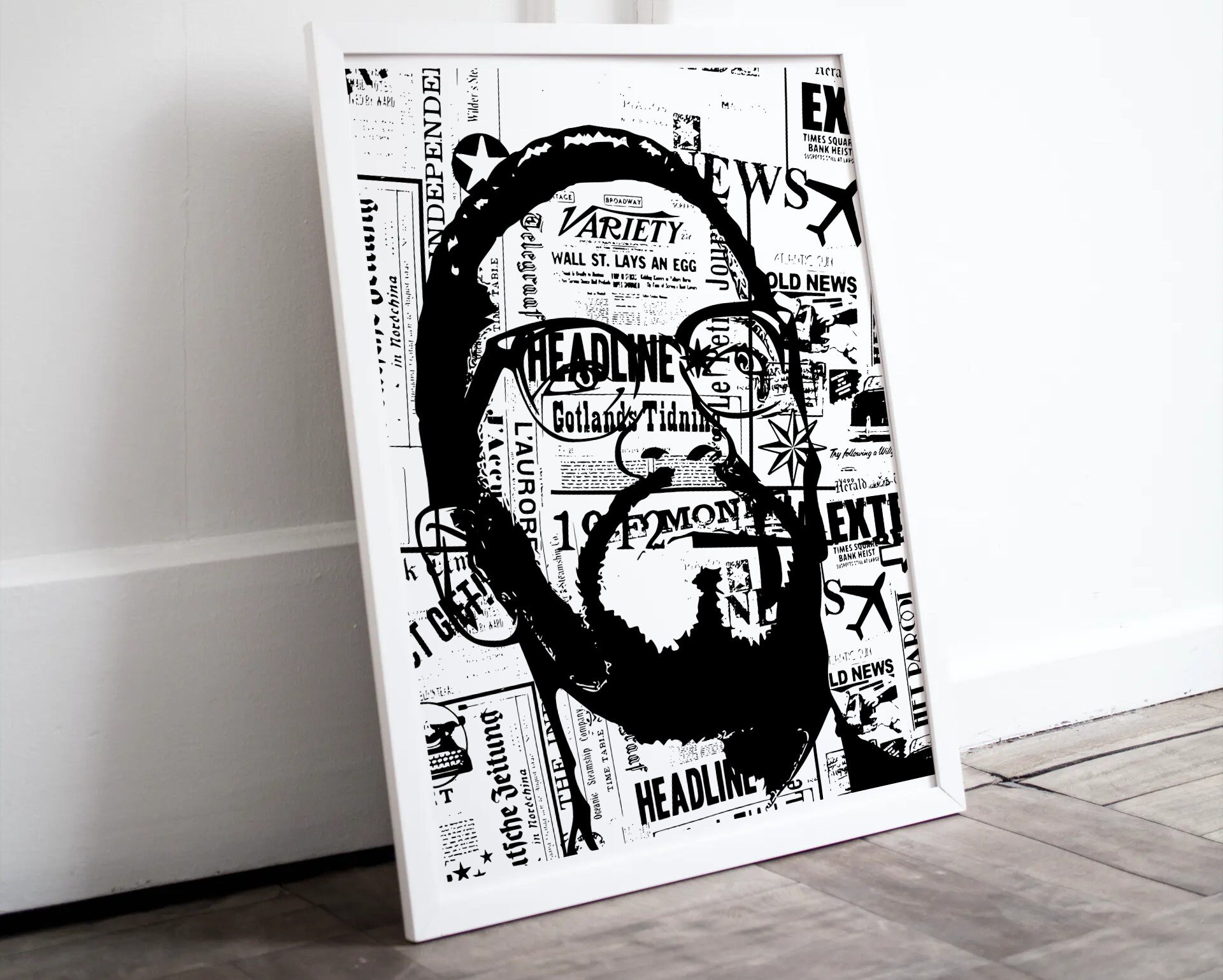 Malcolm X Wall Poster Vintage Styled Wall Decor Print Etsy