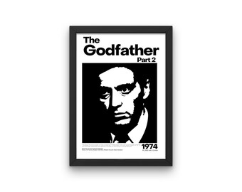 Godfather Part 2 Movie Poster - Etsy