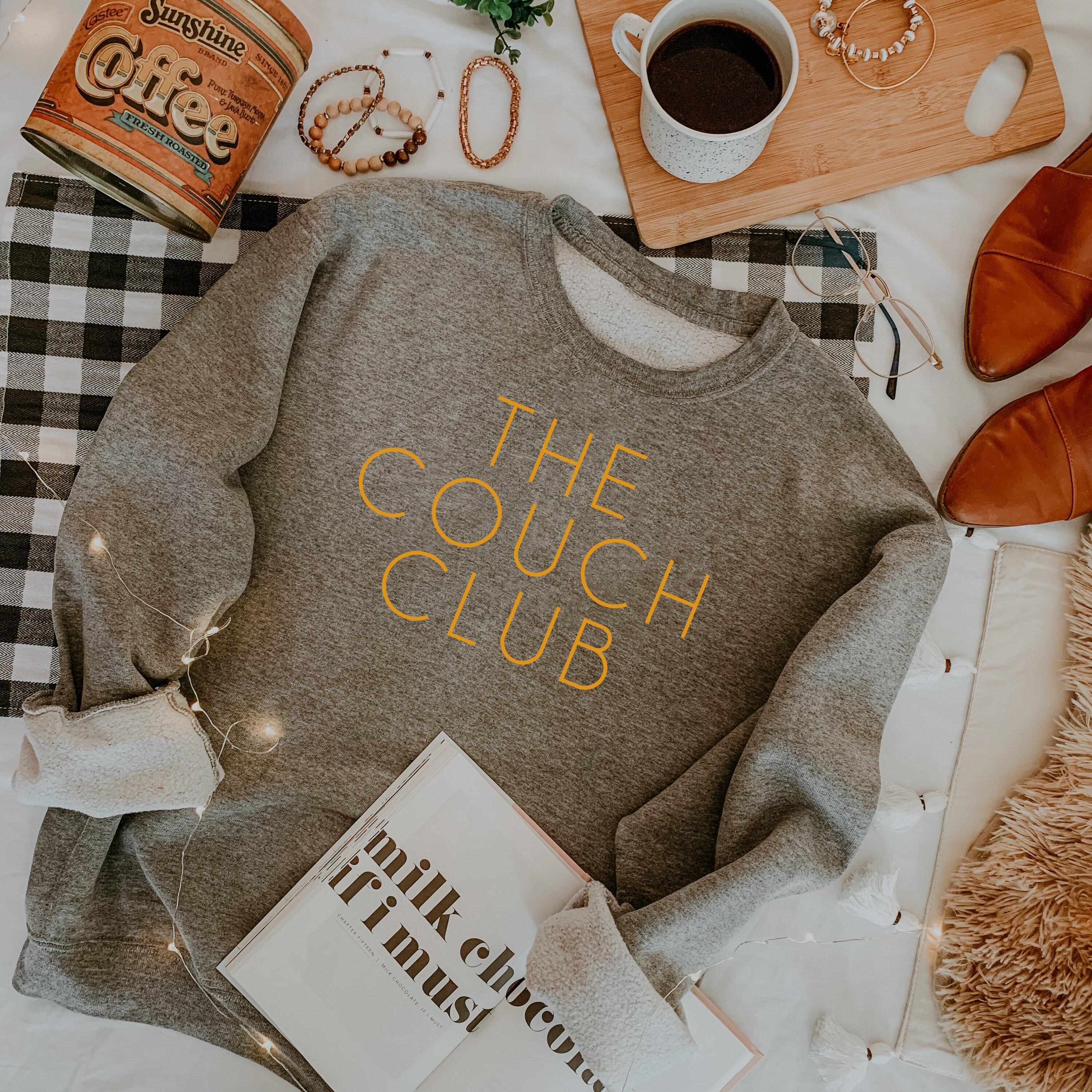 The Couch Club || Couch Club || Thanksgiving Sweatshirt || Couch Club Sweatshirt