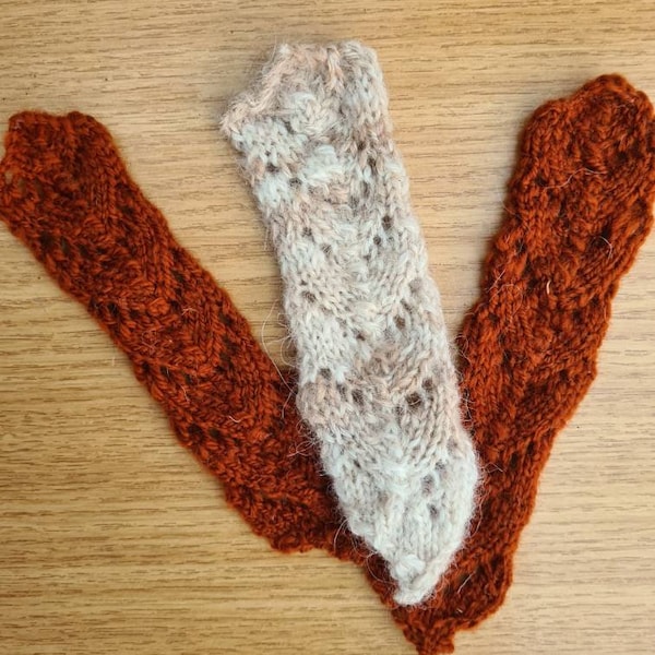 Knitted Bookmarks Etsy UK