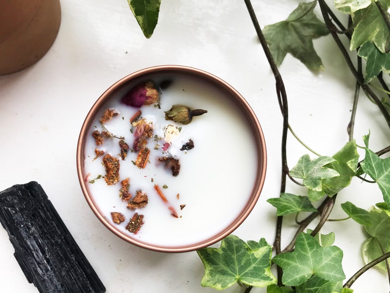 Hand Poured, Herbal Scented Candles, Vegan Soy Wax Etsy UK