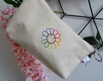 Hope World Embroidered Pouch Bag - Hobicore Kpop Merch