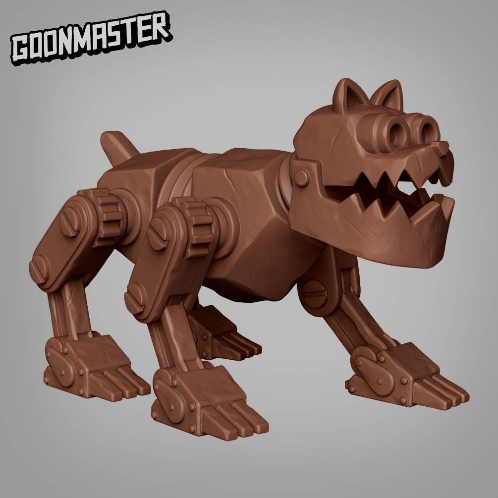 Gnome Mech Goon Master Tabletop Miniature Etsy