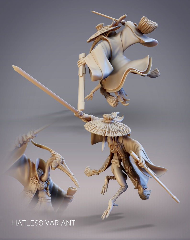Qingshan Feixian Swordsman Cobramode Tabletop Miniature | Etsy