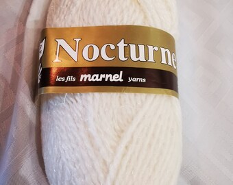 Nocturne by les fils Manel, Chunky weight, 60/30/10% Acrylic, wool and nylon yarn 100 meters