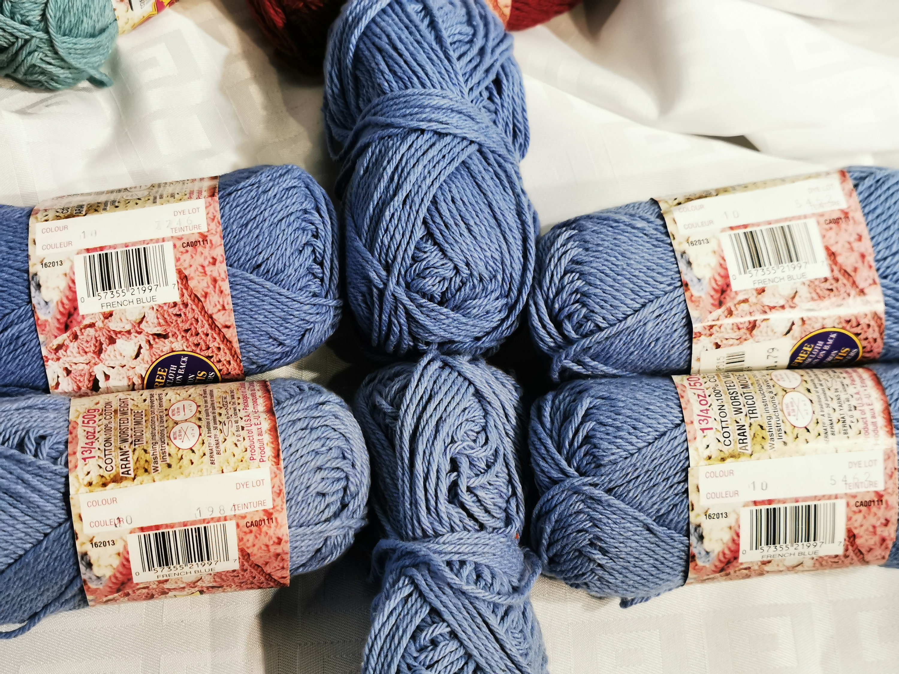 Bernat Handicrafter Solid Colour Worsted Weight, 100 Cotton Approx. 62m per Ball Etsy Canada