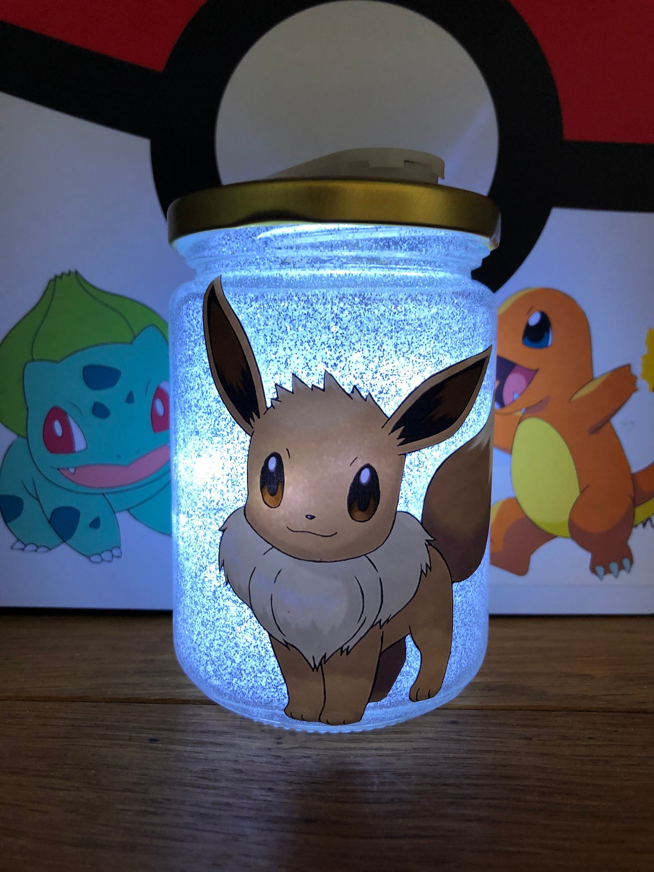 Pokemon Light Jar Etsy