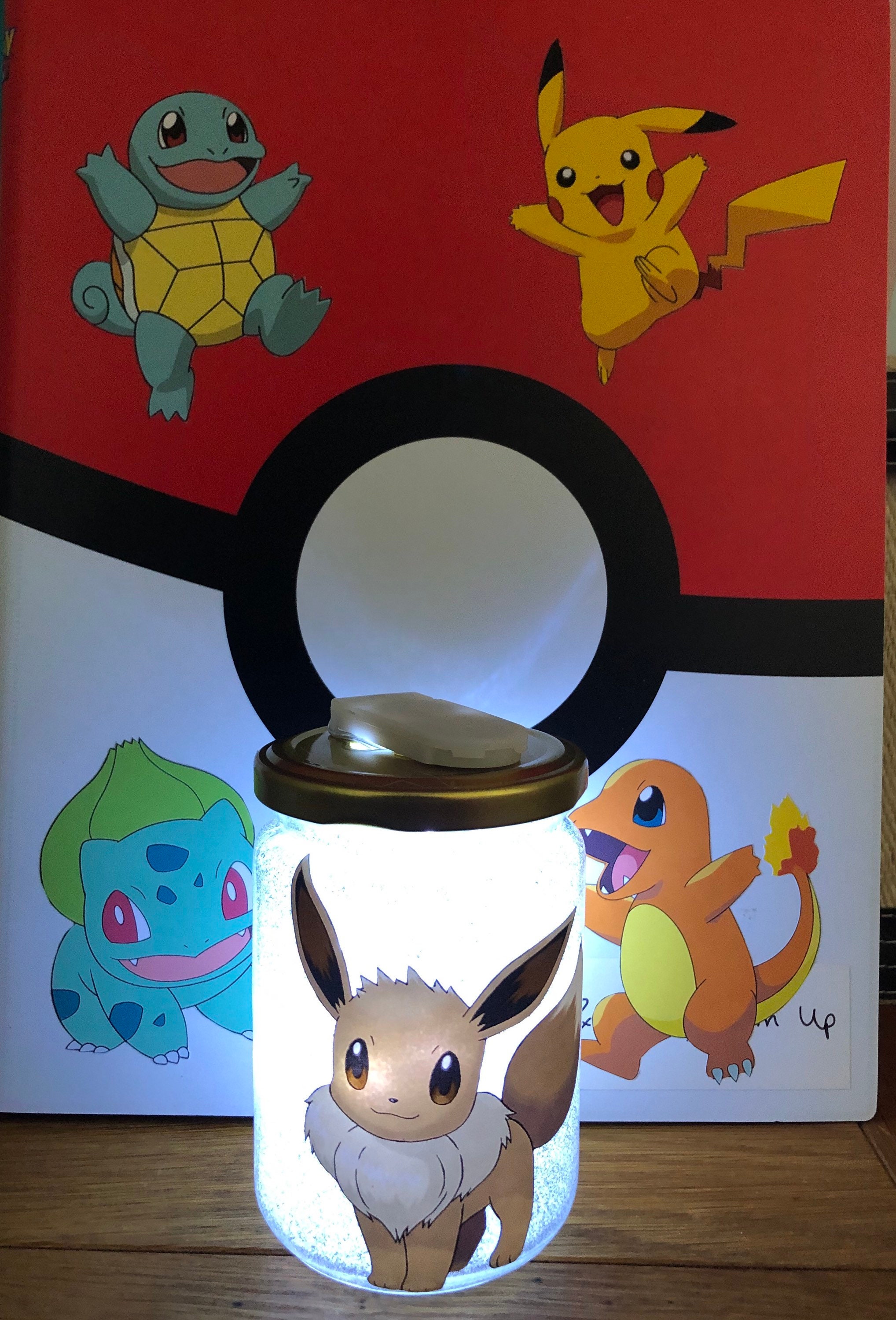 Pokemon Light Jar Etsy