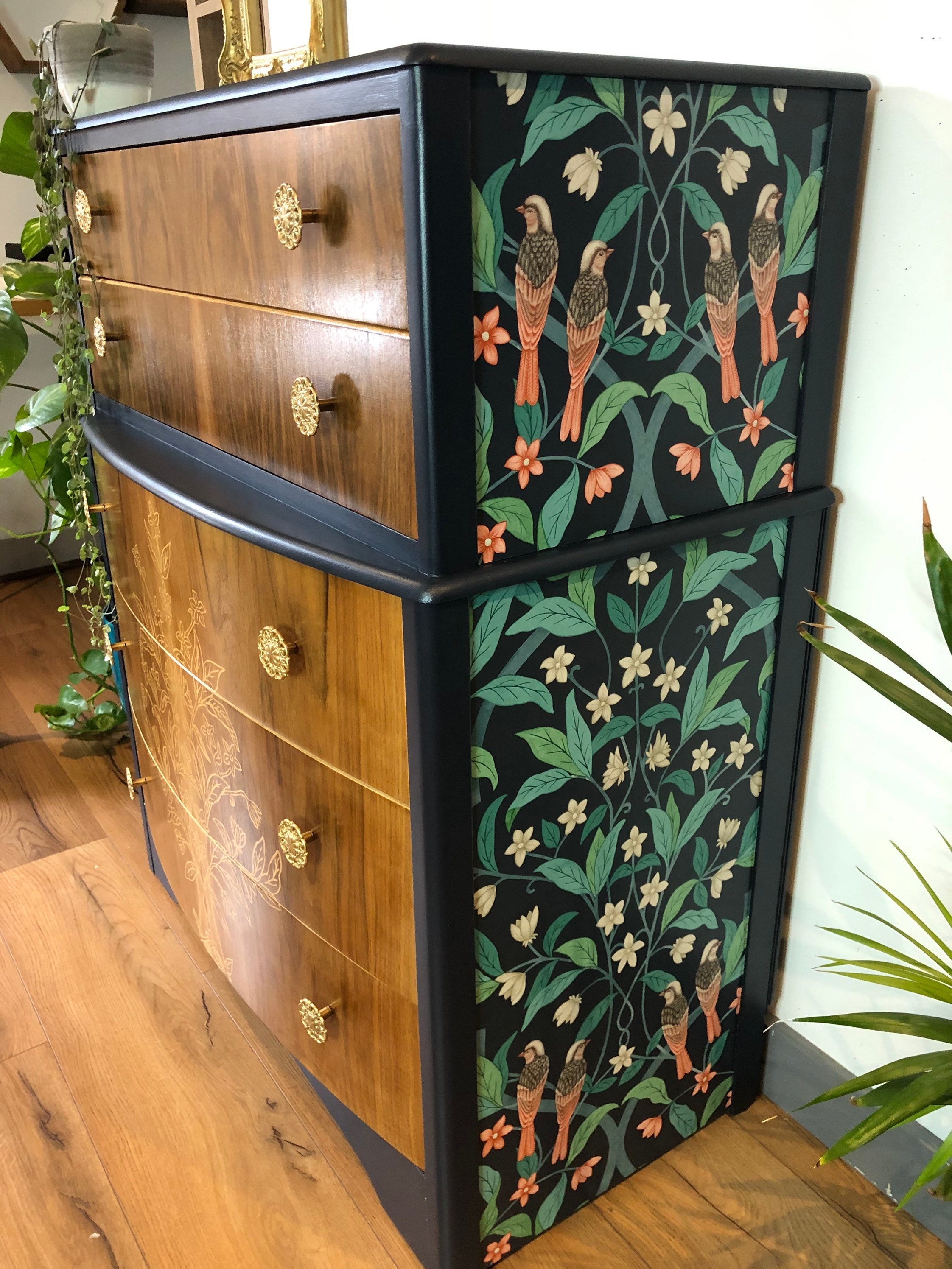SOLD Midcentury Lebus Chest of Drawers Etsy UK