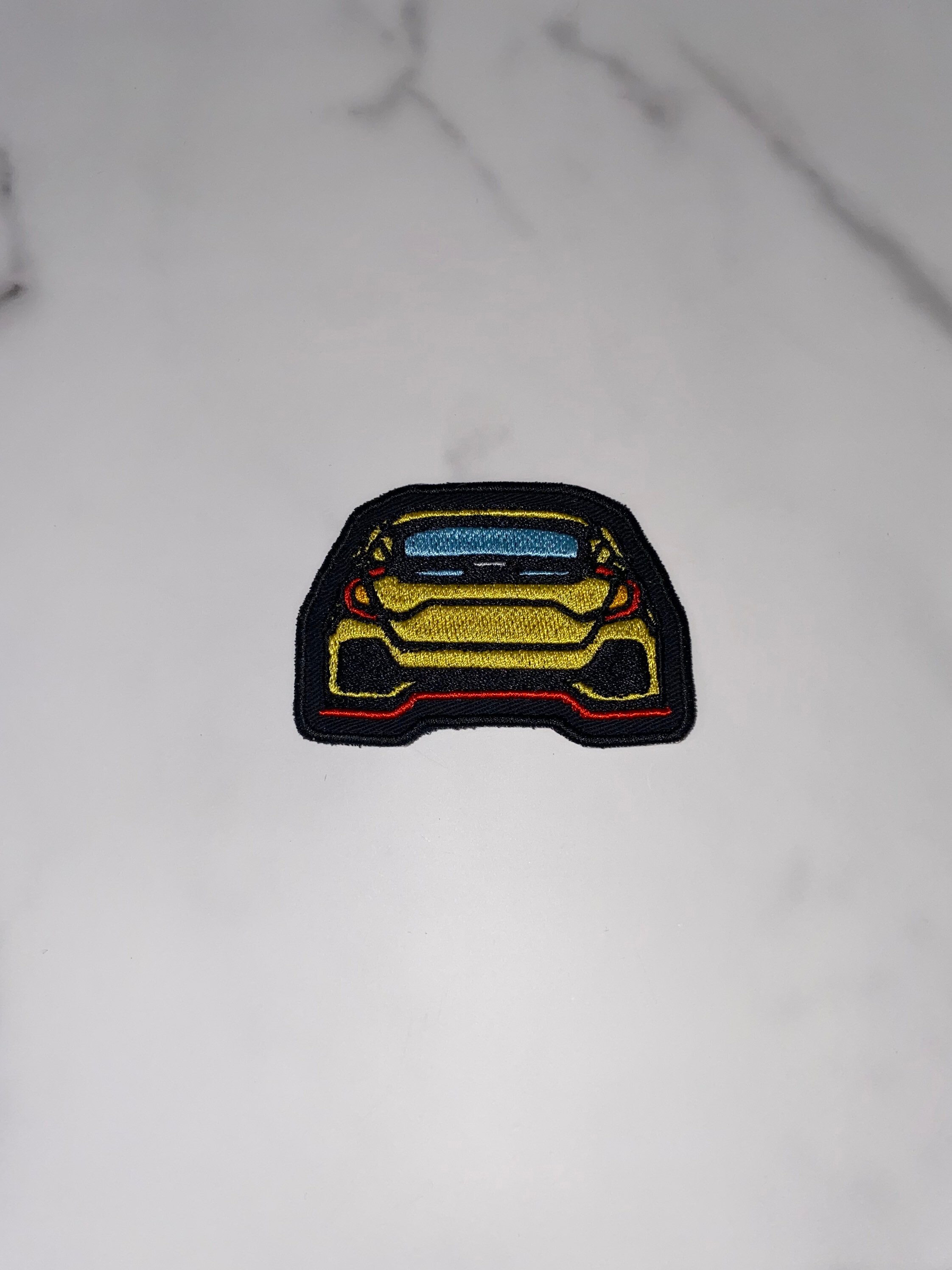 Small Type R Embroidered Patch - Etsy