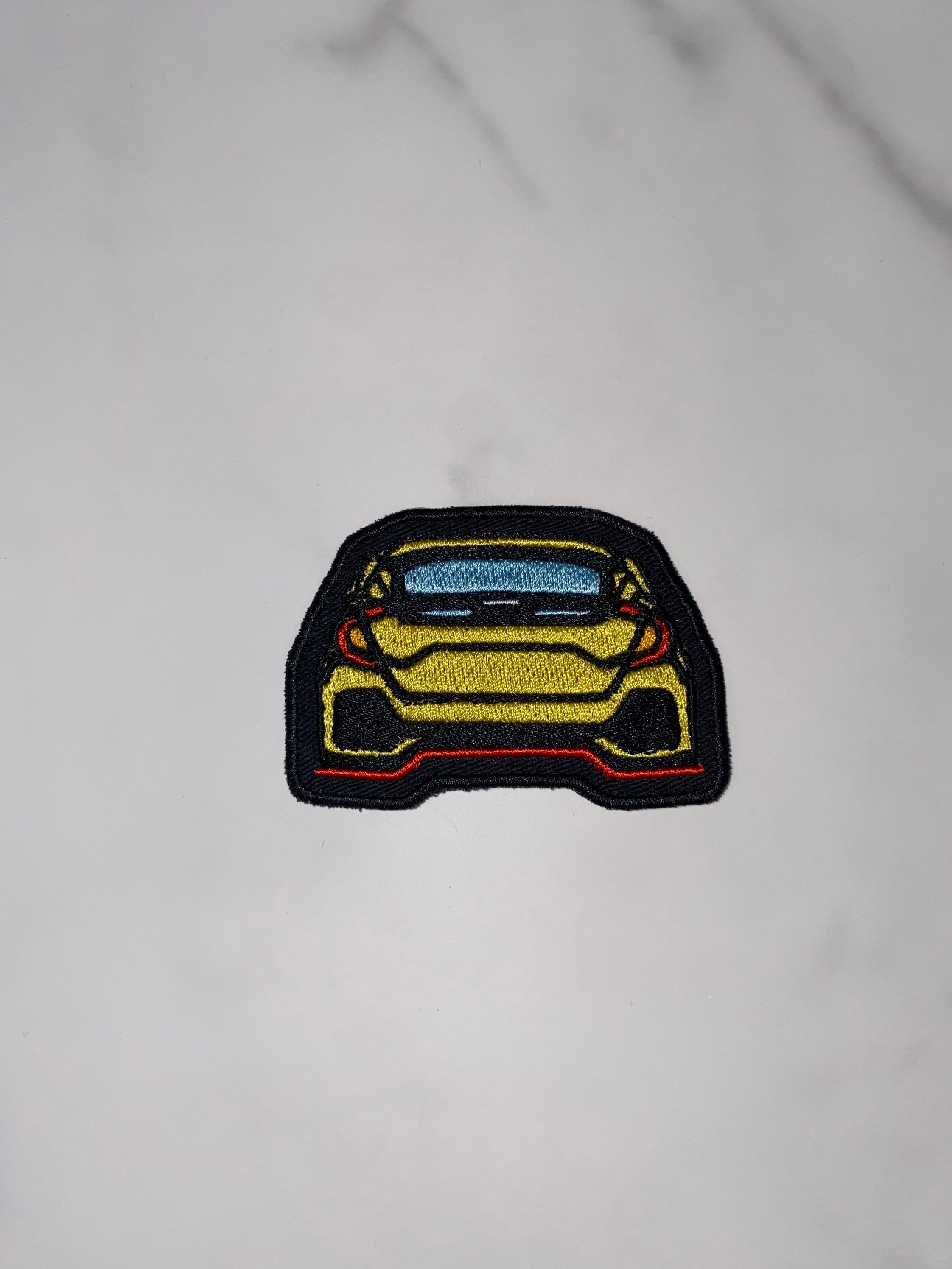 Small Type R Embroidered Patch - Etsy
