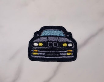 Mazda Embroidered Patch – Japanese Cars Motorsport Logo, Iron-On (1x5.25 Inches)