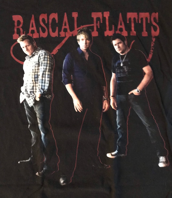 Vintage Rascal Flatts Concert T-shirt