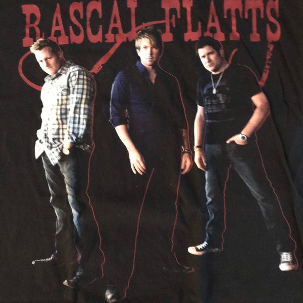 Vintage Rascal Flatts Concert T-shirt