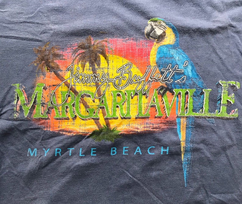 Vintage Jimmy Buffett Concert T-shirt - Etsy