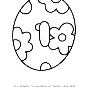 Dibujo de Letra O para colorear