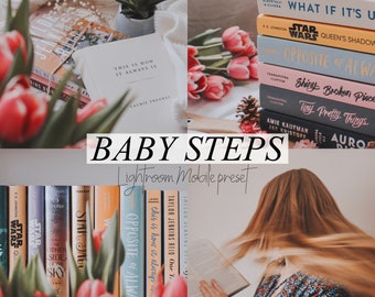 Lightroom Mobile | Bookstagram Preset | Baby Steps