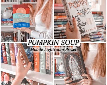 Lightroom Mobile | Bookstagram Preset | Pumpkin Soup