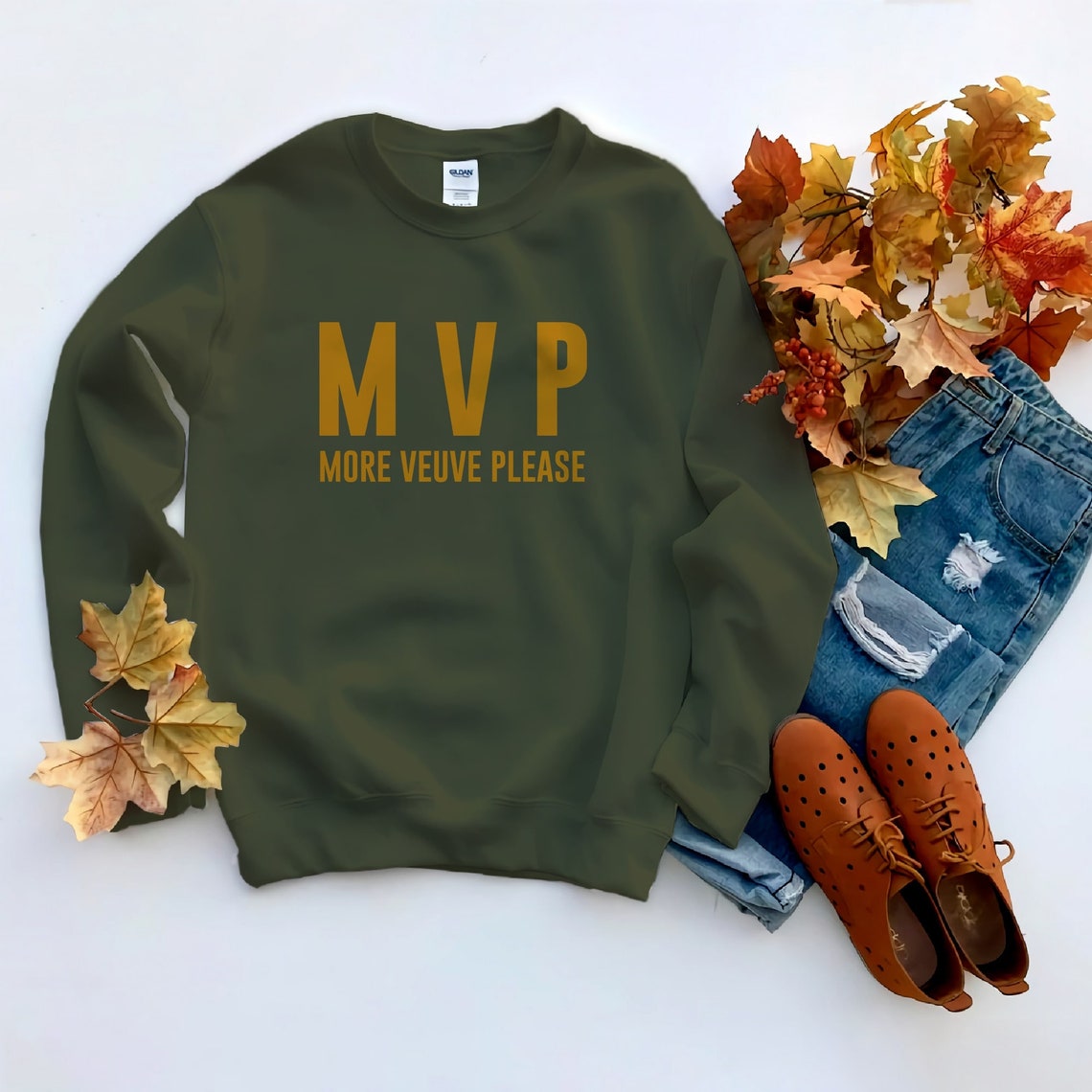more veuve please sweatshirt
