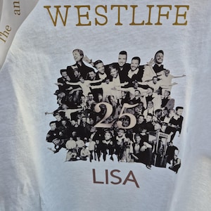 Westlife T Shirts - Etsy
