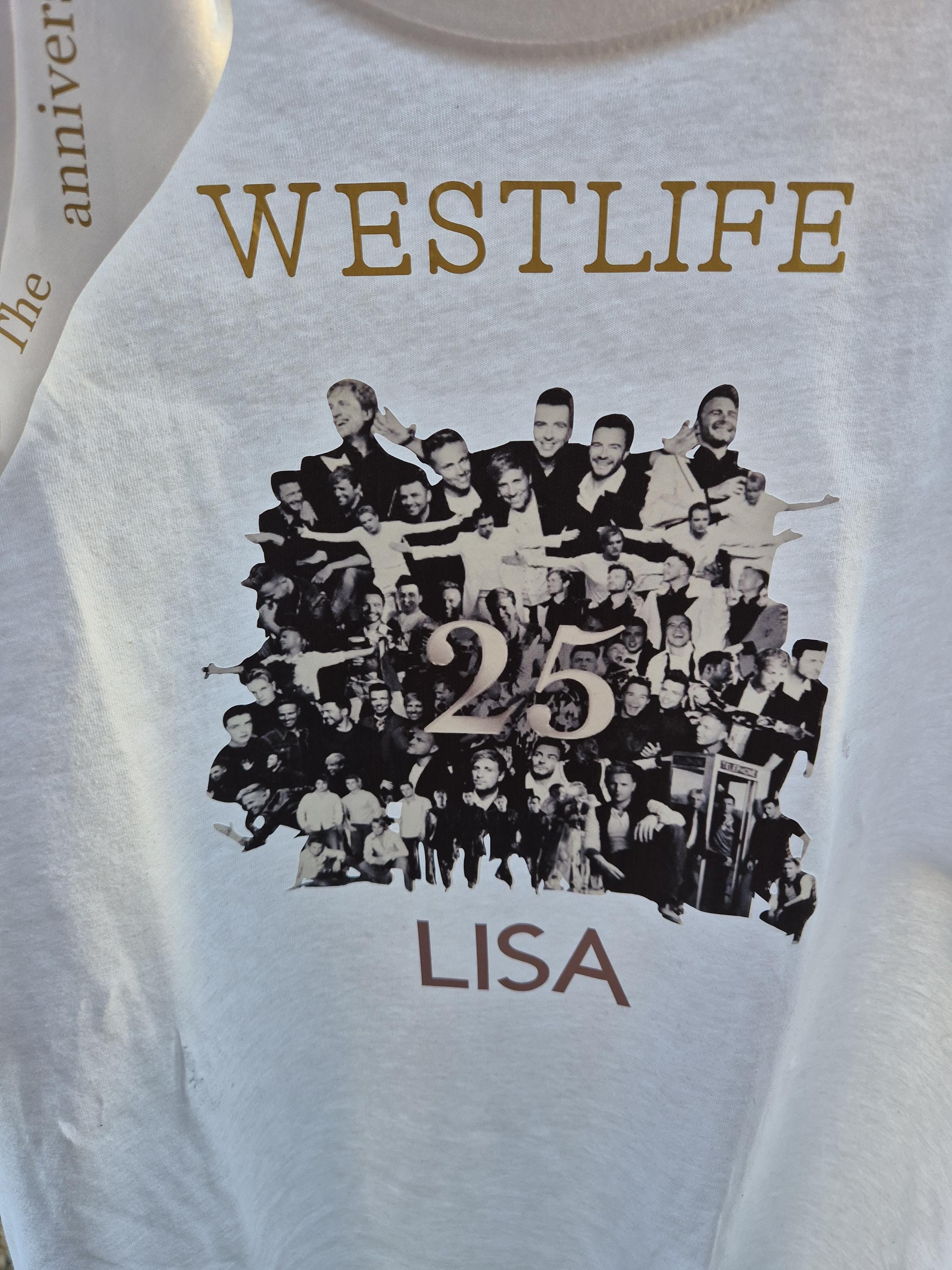 Westlife T Shirt - Etsy Hong Kong