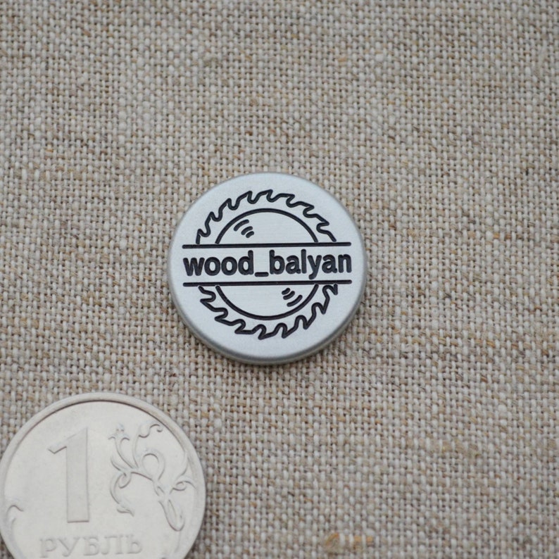 Custom Metal Tags Metal Furniture Tag Metal Tag for Handmade Item. Metal Tags Scrapbooking Metal Logo Tag Metal Name Tags