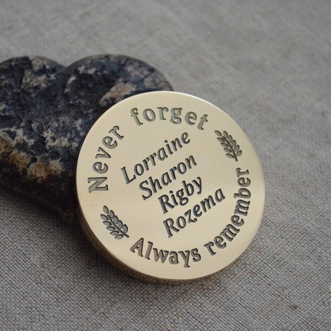 Custom memorial coin for Remembrance Day war veterans Day | Etsy