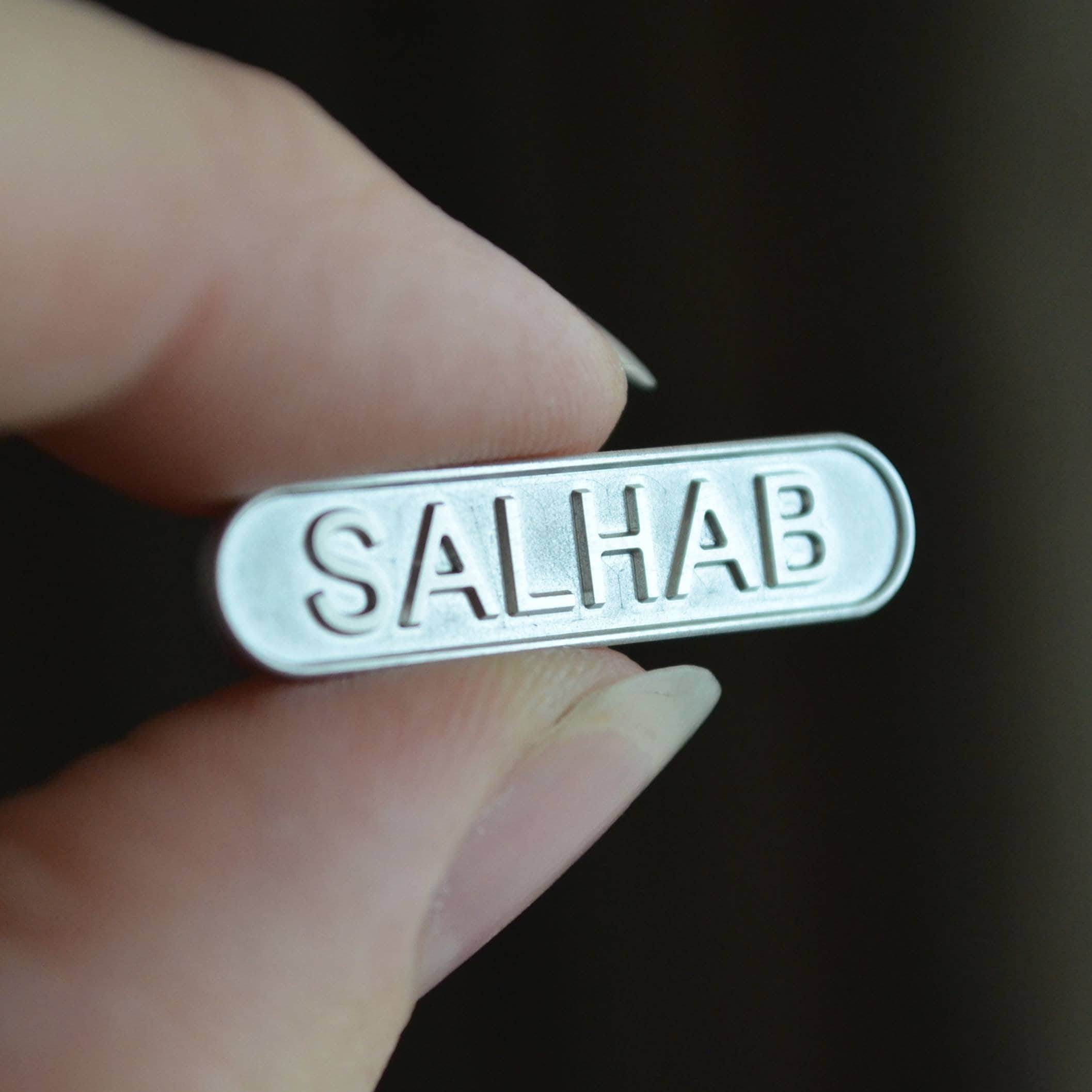 Custom Engraved Metal Tags. Personalized Business Aluminum Etsy