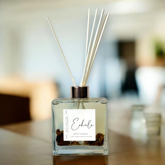 Reed Diffuser | Non-Toxic Long Lasting Home Fragrance | Bathroom Bedroom Decor | Choose Your Scent