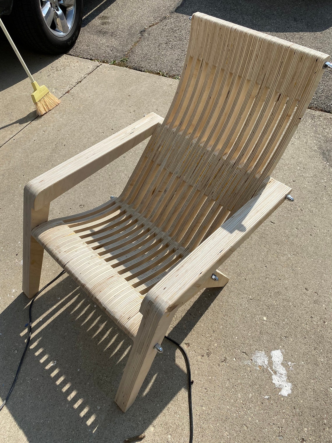 Moderner Outdoor Stuhl-stilisierter Adirondack Liegestuhl KIT | Etsy