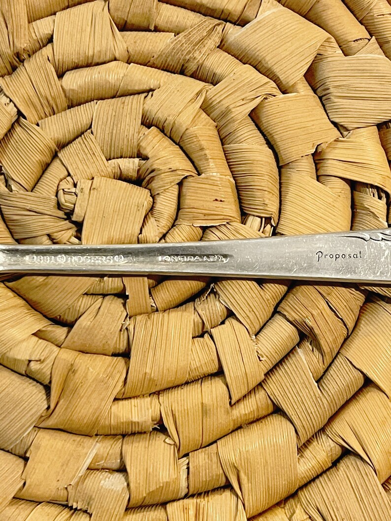 Rogers Oneida Proposal Silverware Etsy