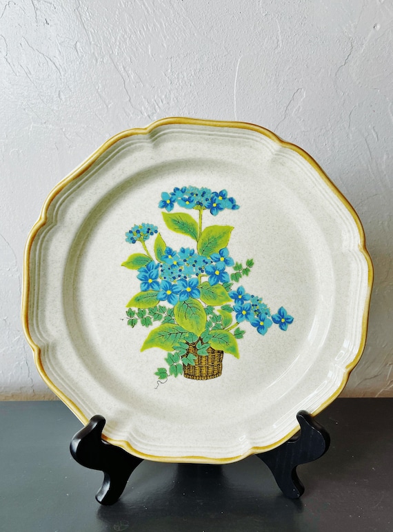 Mikasa Garden Club Bells of Blue EC402 - Etsy